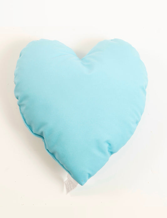 Romeo & Julia - Herzkissen - türkis