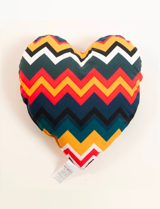 Romeo & Julia - Herzkissen - bunt