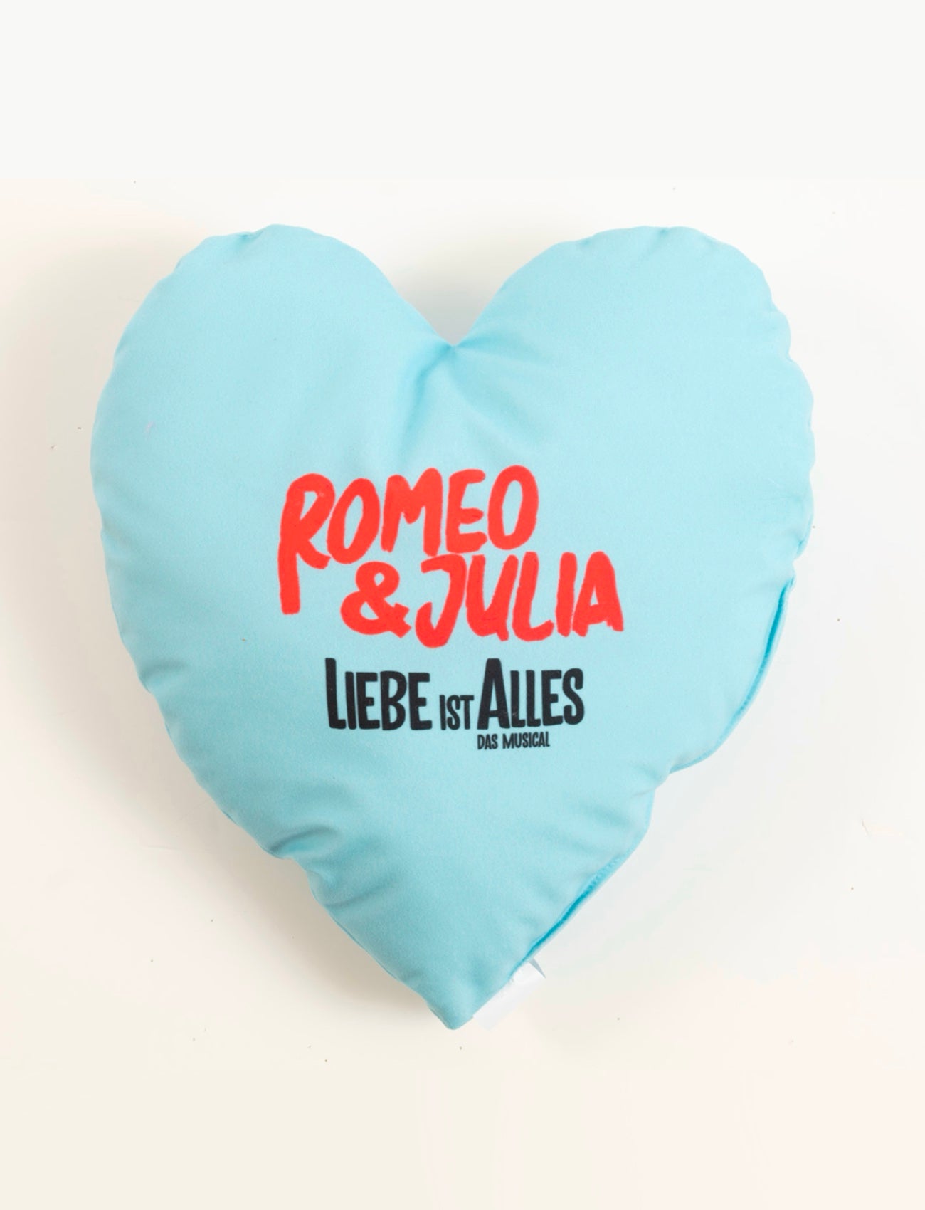 Romeo & Julia - Herzkissen - türkis