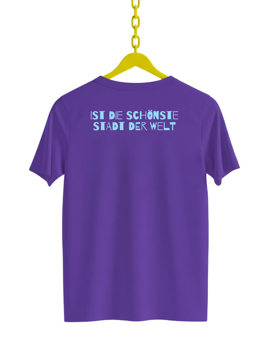 Wir sind am Leben - T-Shirt - Freiheit - Dark Purple