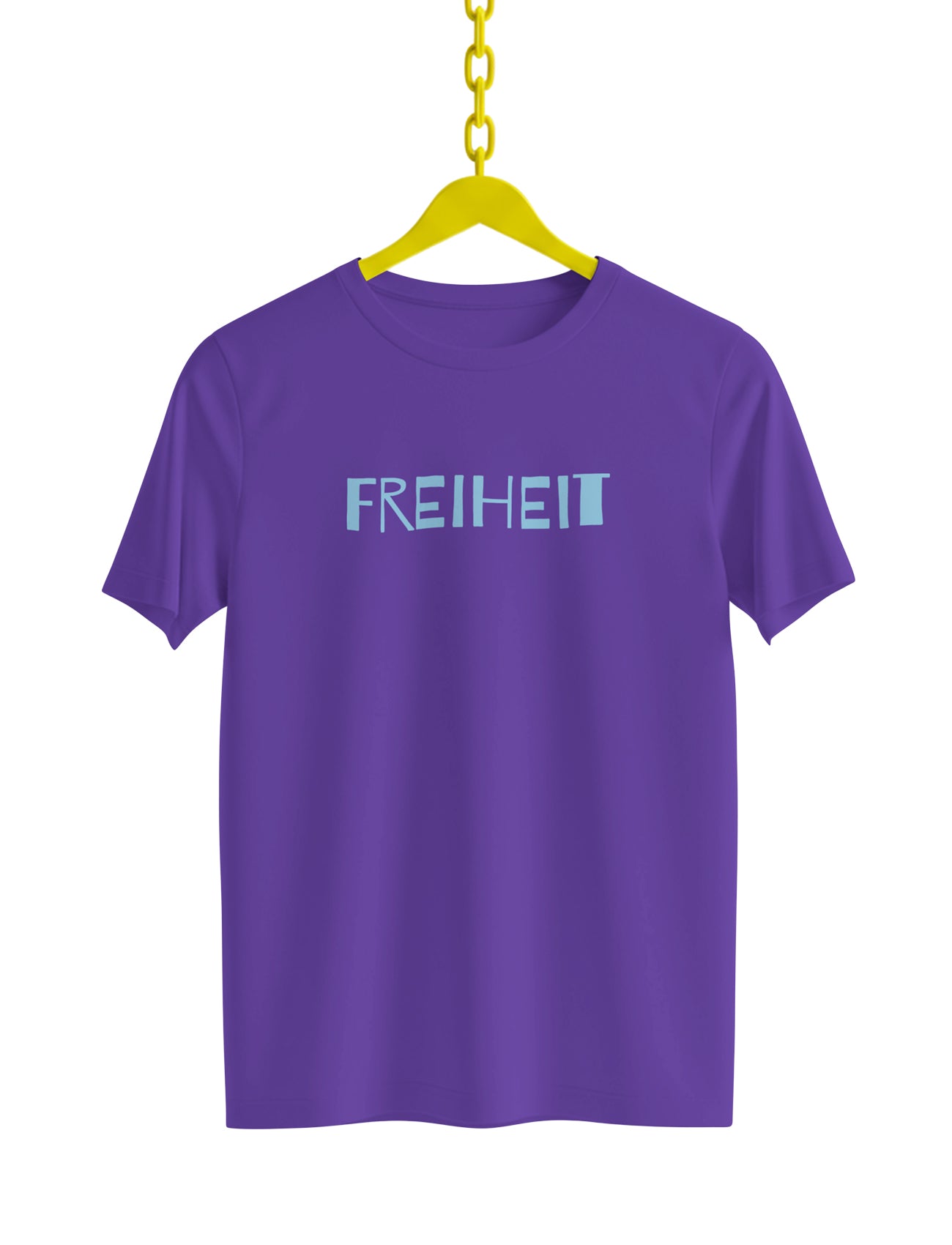 Wir sind am Leben - T-Shirt - Freiheit - Dark Purple