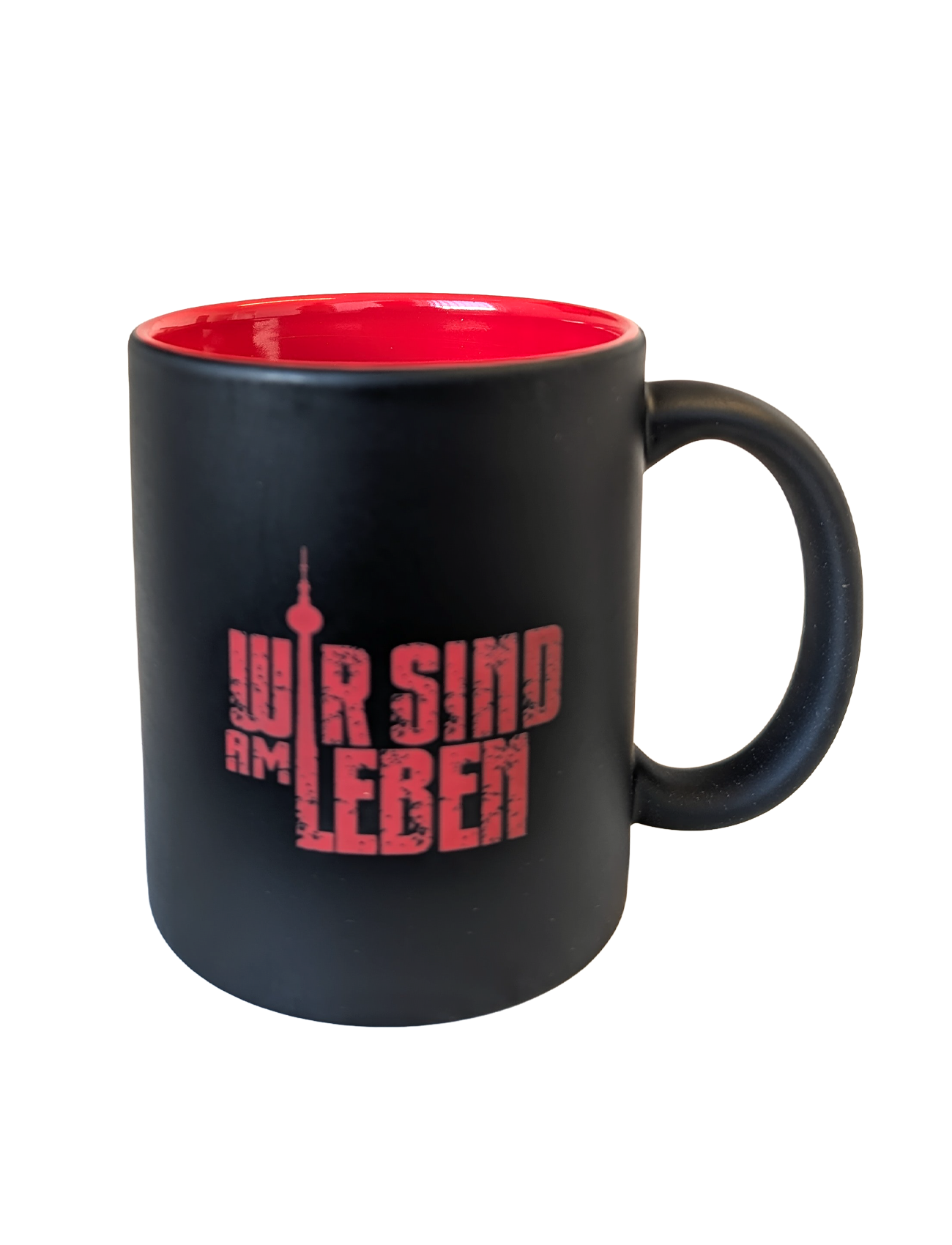 Wir sind am Leben - Tasse - Gravur